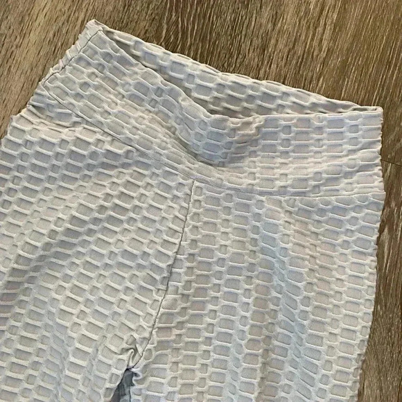 Womens Grey Patterned Leggings - S - Picture 2 of 5